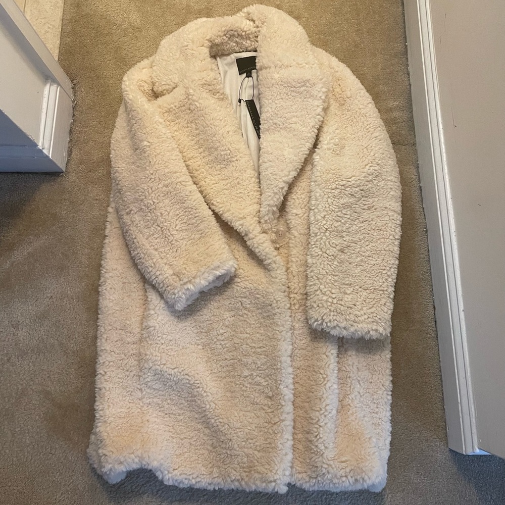 Banana Republic Teddy Sherpa Coat